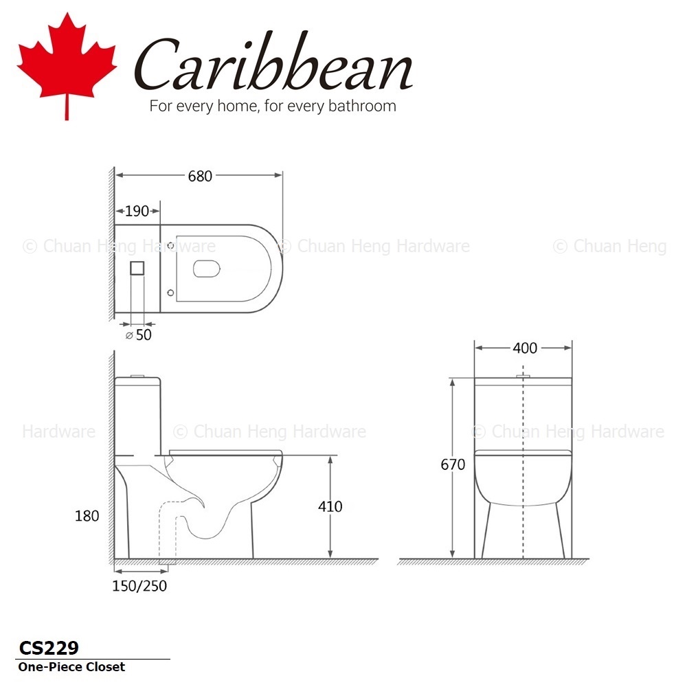 CS229 One-Piece Closet LD